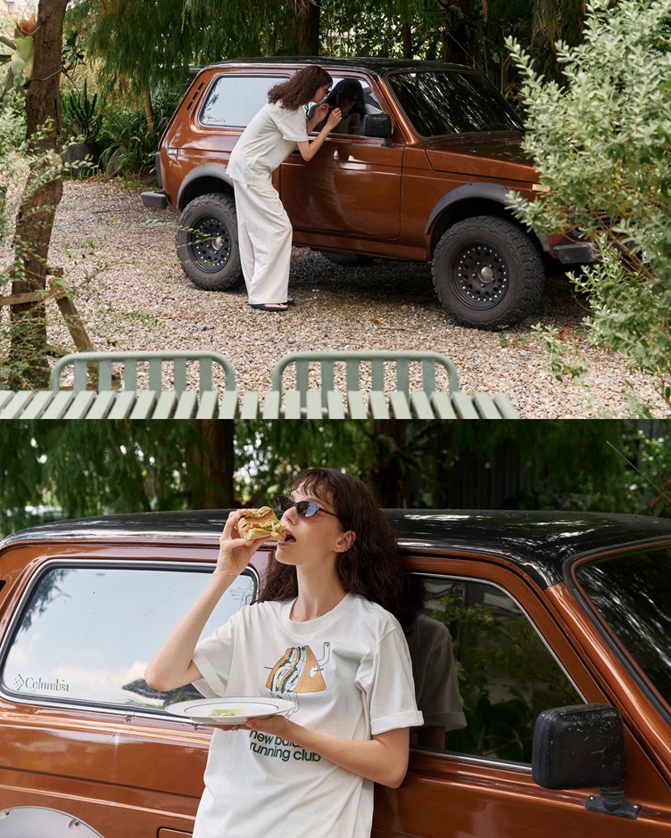 NEW BALANCE 三明治路跑印花TEE