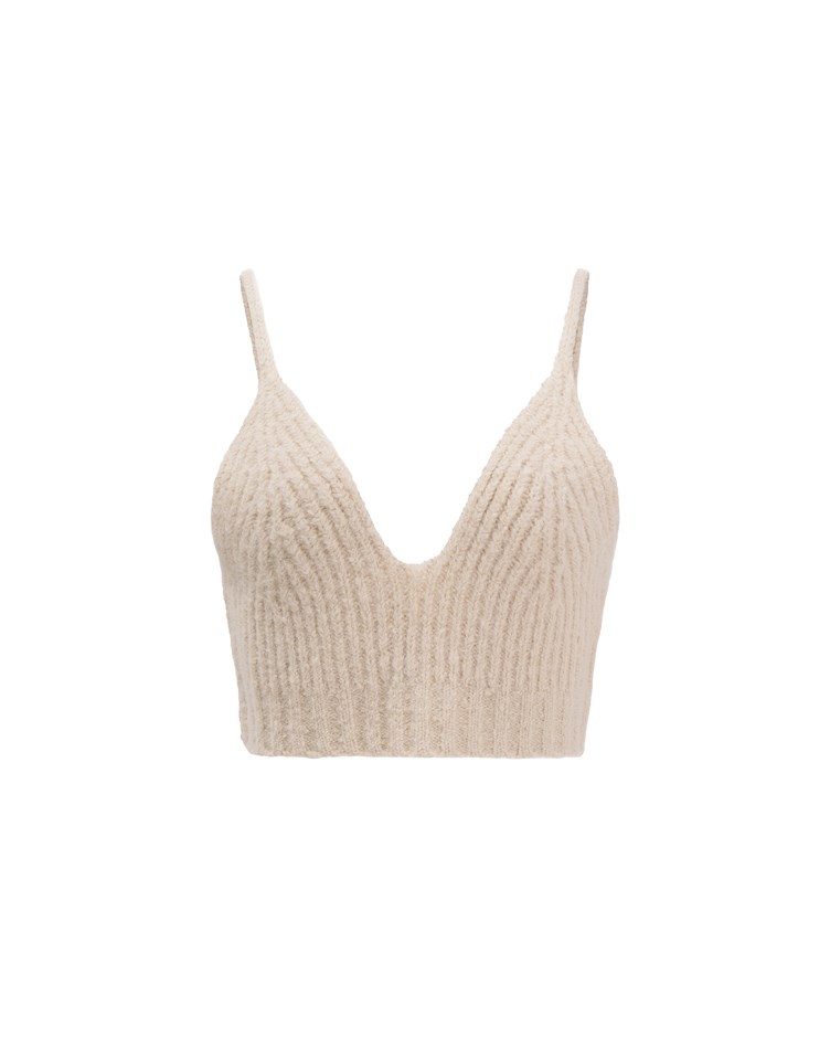 furry U style crop top