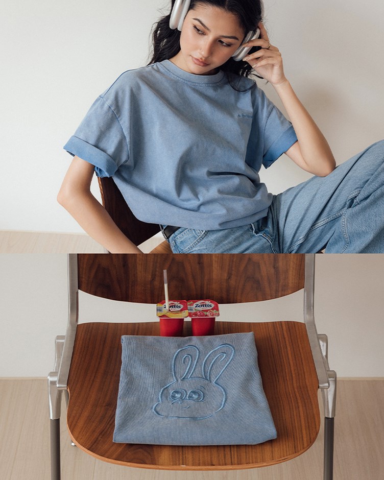 Bobby&Bella角色刺繡水洗短袖上衣