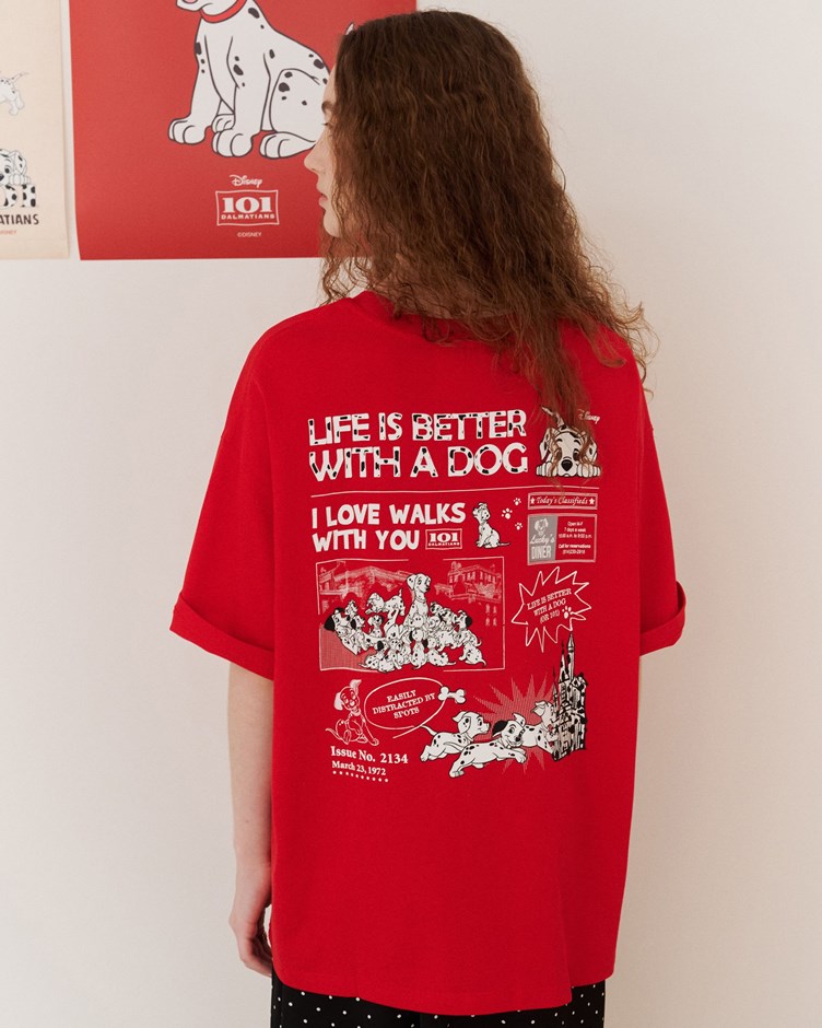 Disney 101忠狗系列漫畫TEE