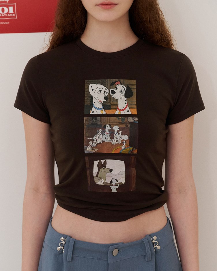 Disney 101忠狗系列相片合身TEE