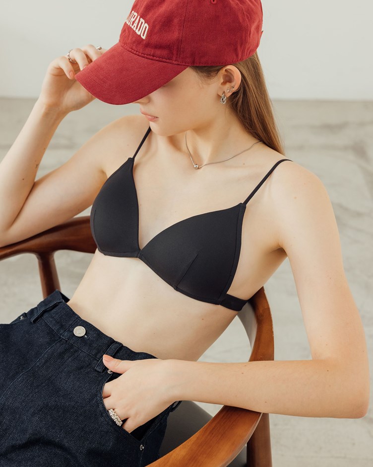 PROJECT.M V領後美背細帶BRA TOP