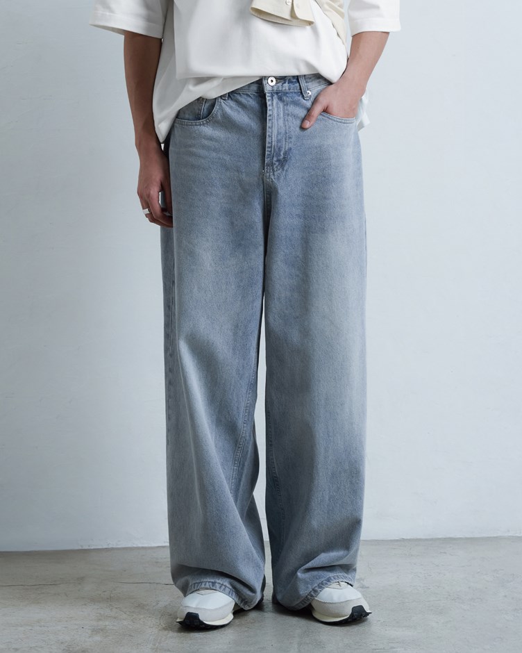 BAGGY 丹寧褲