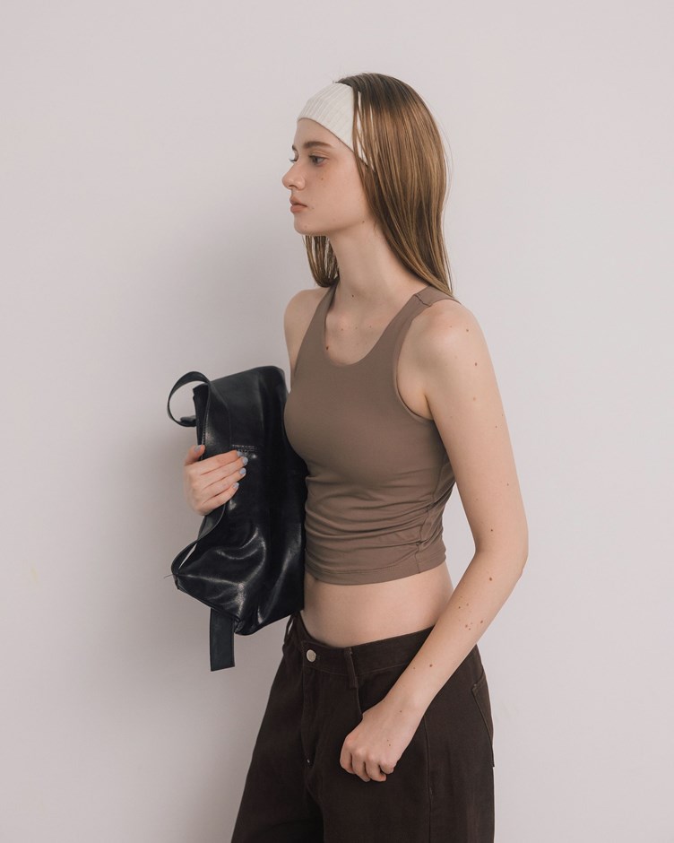 日常涼感U領削肩BRA TOP