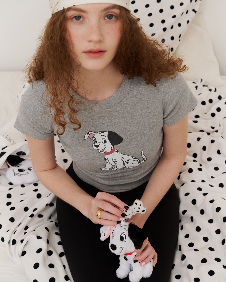 Disney 101忠狗系列人物合身TEE