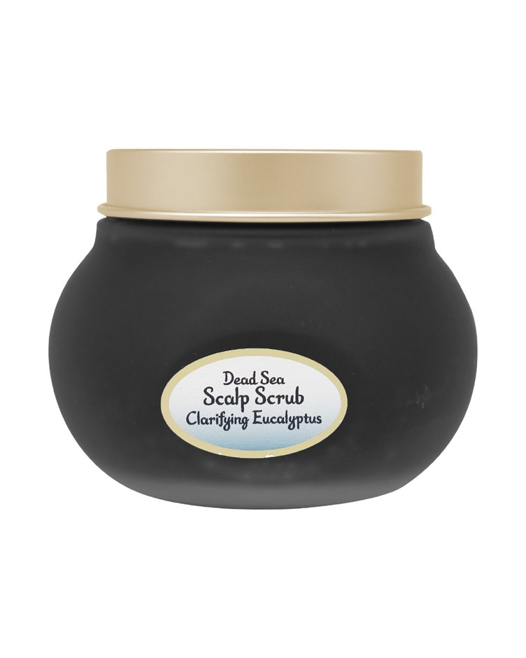 SABON 淨煥尤加利 死海黑礦泥頭皮磨砂膏(300g)(專櫃公司貨)