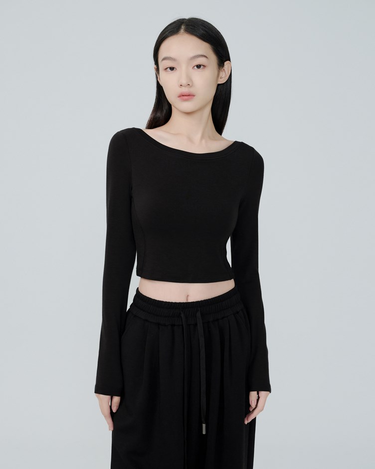 HEATLIGHT 輕暖發熱圓領長袖 BRA TOP