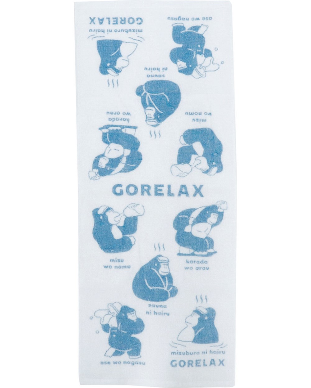 GORELAX 日本風呂今治毛巾