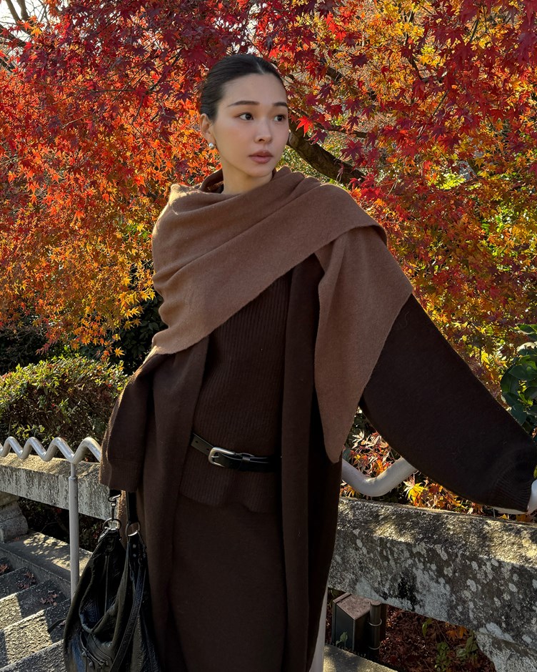 100%羊毛柔軟三角披肩圍巾