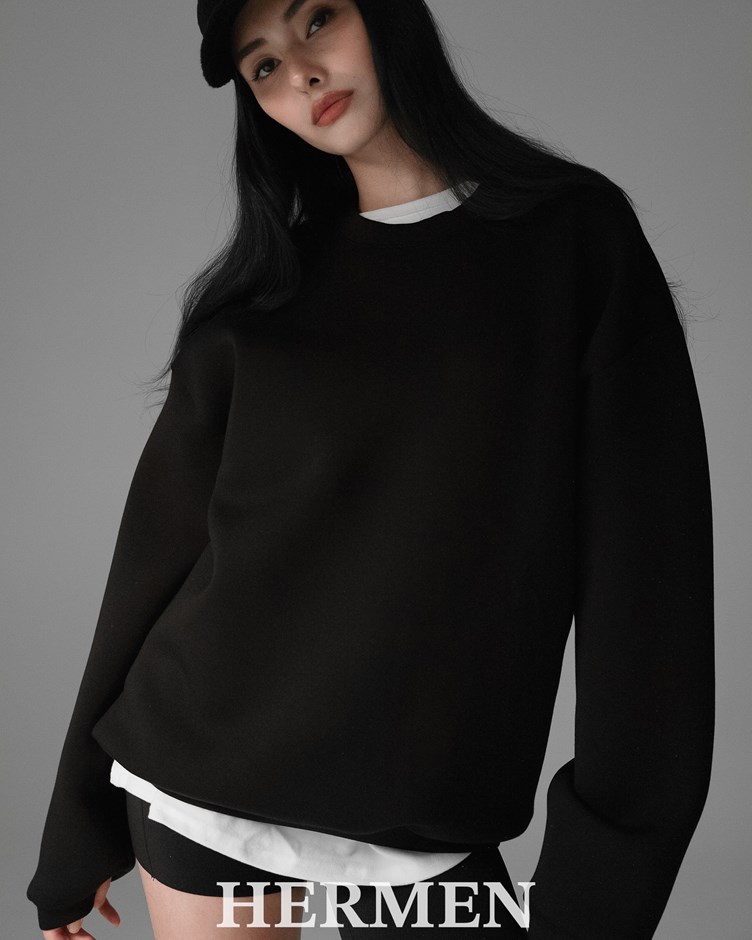 Unisex 親膚太空棉空氣感衛衣