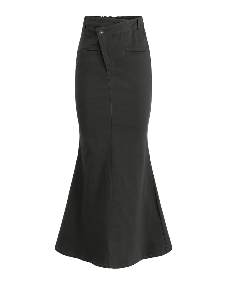 stiff fabric mermaid skirt
