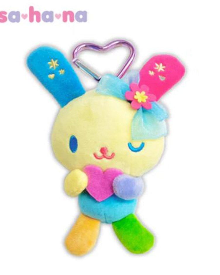 Sanrio 三麗鷗玩偶吊飾 (花小兔)