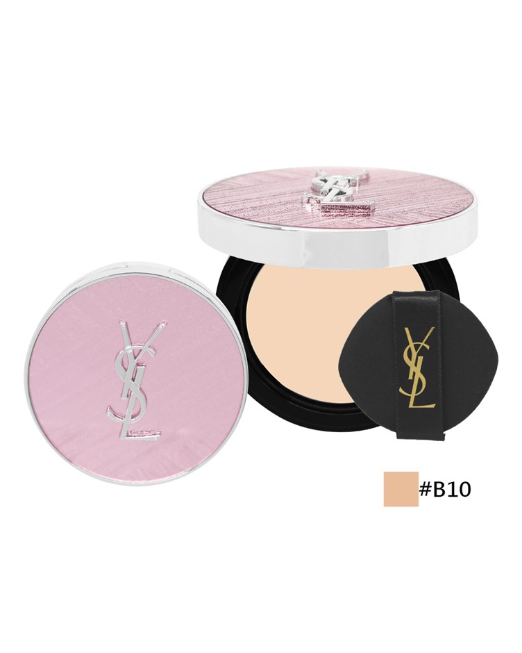YSL 超模光感精華水氣墊SPF50+/PA ++++ 粉光緞影版(#B10)(12g)(專櫃公司貨)