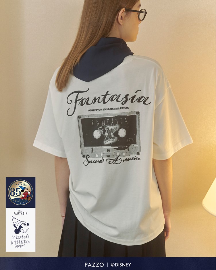 Disney Fantasia系列魔法師米奇錄音帶TEE