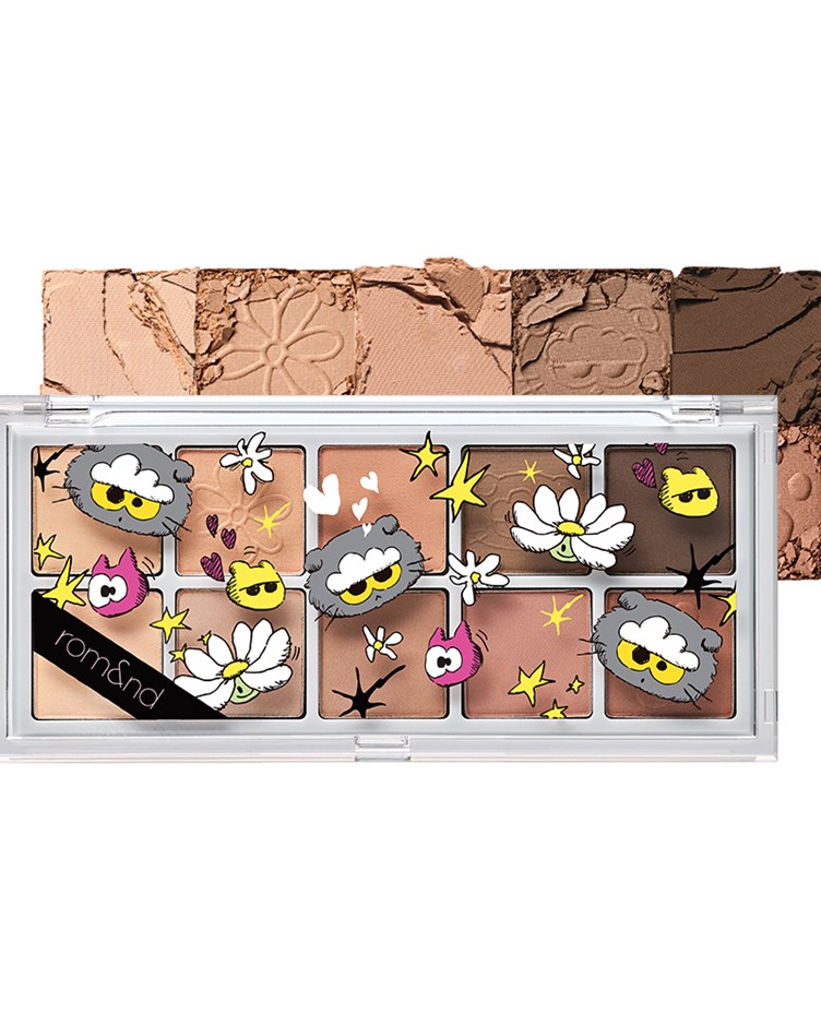 rom&nd X ZO&FRIENDS 勝過眼皮十色眼影盤