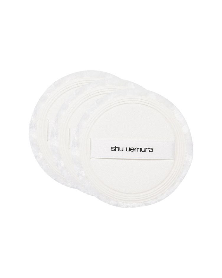 shu uemura 植村秀 無極限輕柔無痕粉撲(1入)*3(專櫃公司貨)
