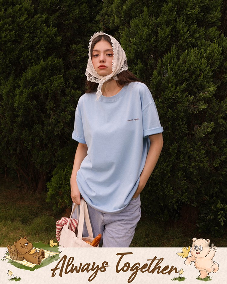 Bobby&Bella熊熊野餐水洗TEE(Unisex)
