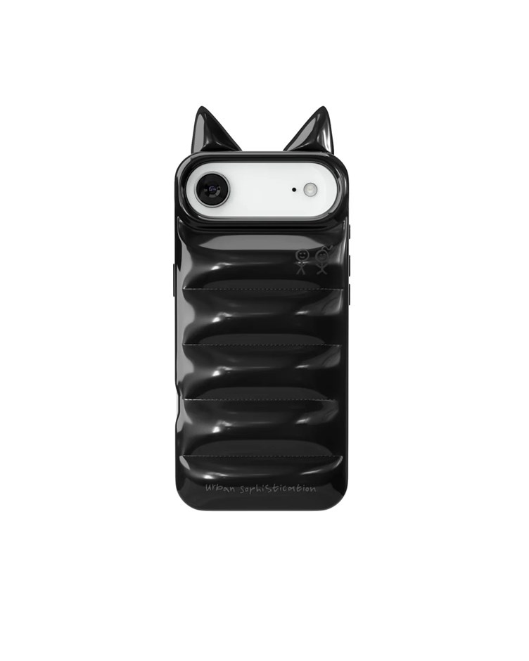 The Puffer 手機殼-BRATZ聯名款漆皮黑( iPhone 17 Air )