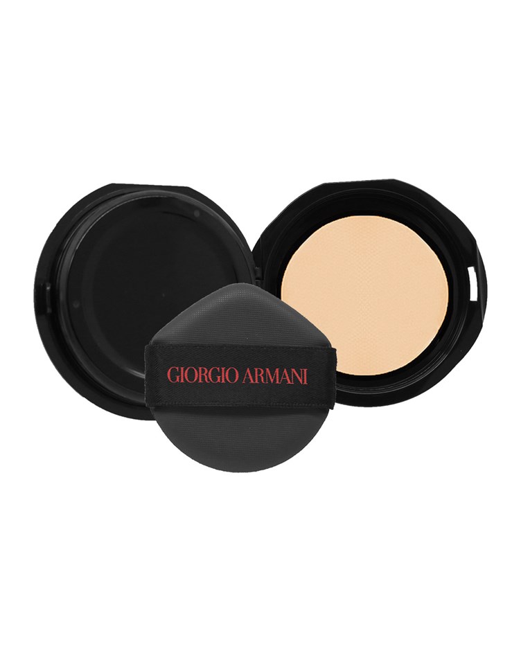 GIORGIO ARMANI 超持妝絲絨水慕斯無瑕氣墊粉餅(粉蕊)(#3)(14g)(專櫃公司貨)