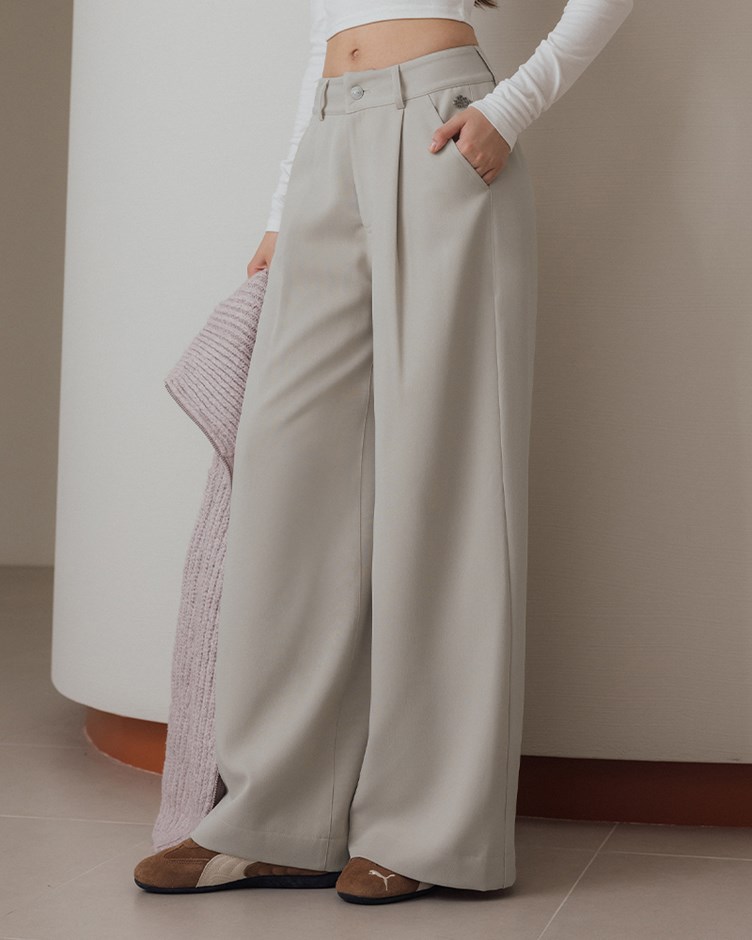 抗皺打折西裝長褲(22)