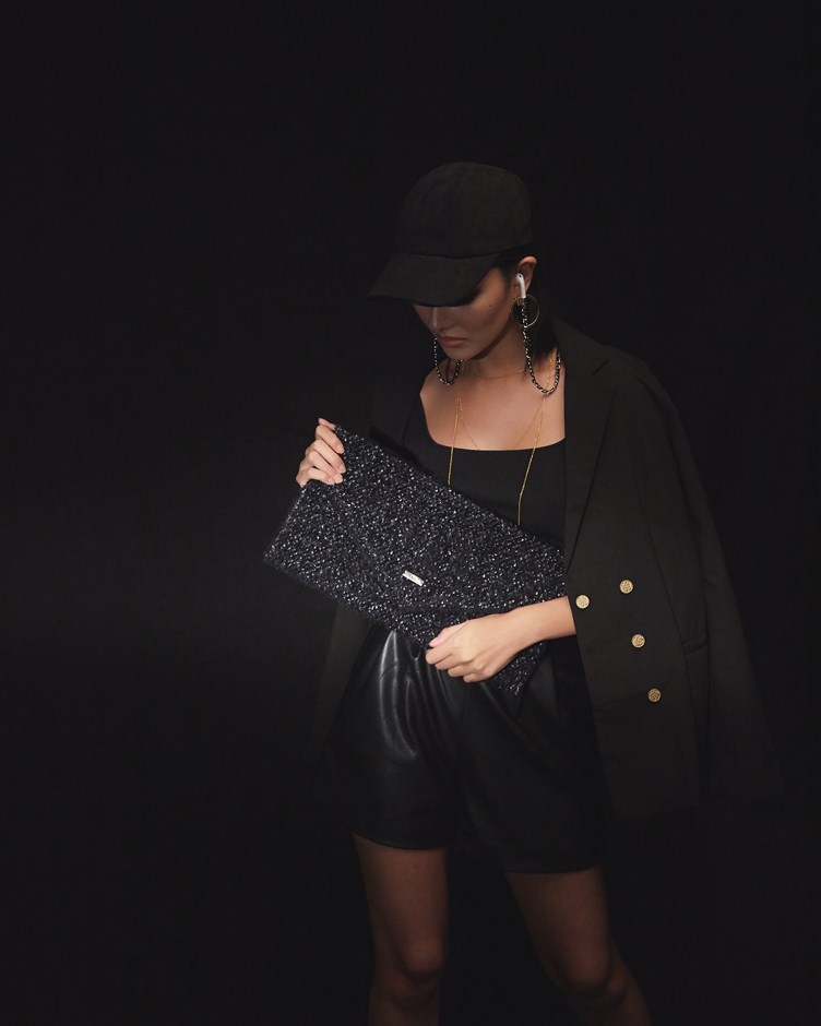 Fluffy Envelope Clutch