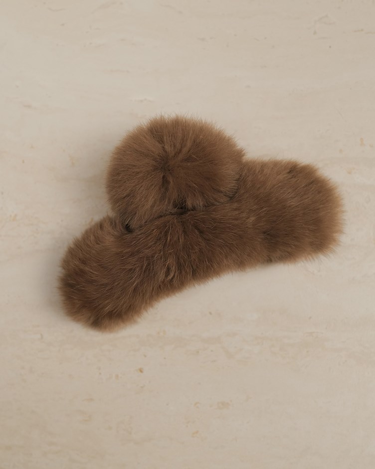 仿兔毛中型抓夾