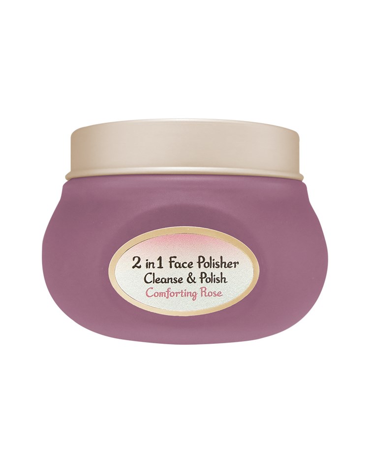 SABON 二合一臉部磨砂膏-珍萃玫瑰(125ml)(專櫃公司貨)