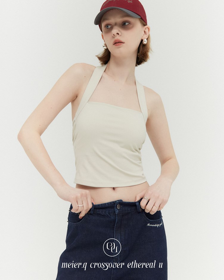 ethereal_u 美背設計繞脖BRA TOP