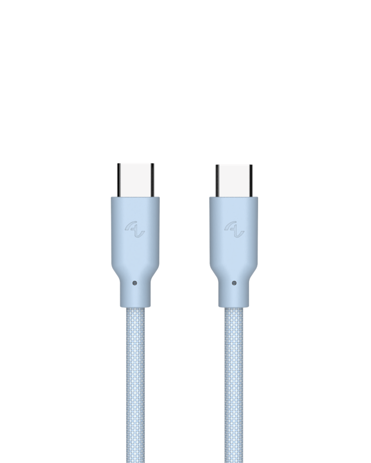 Allite Easy Cable 磁吸收納編織快充線 （USB-C to USB-C）質感黑