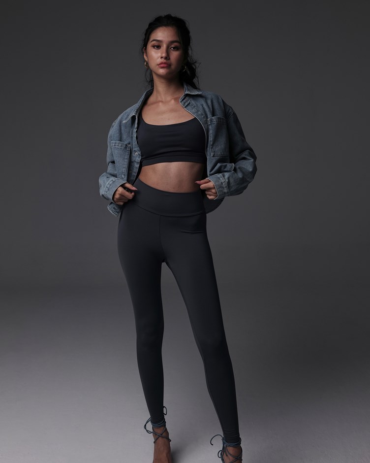 裸感流線顯瘦緊身褲