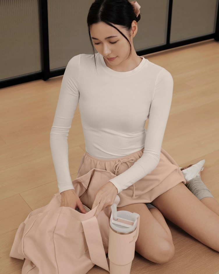 經典彈力薄長袖打底衣