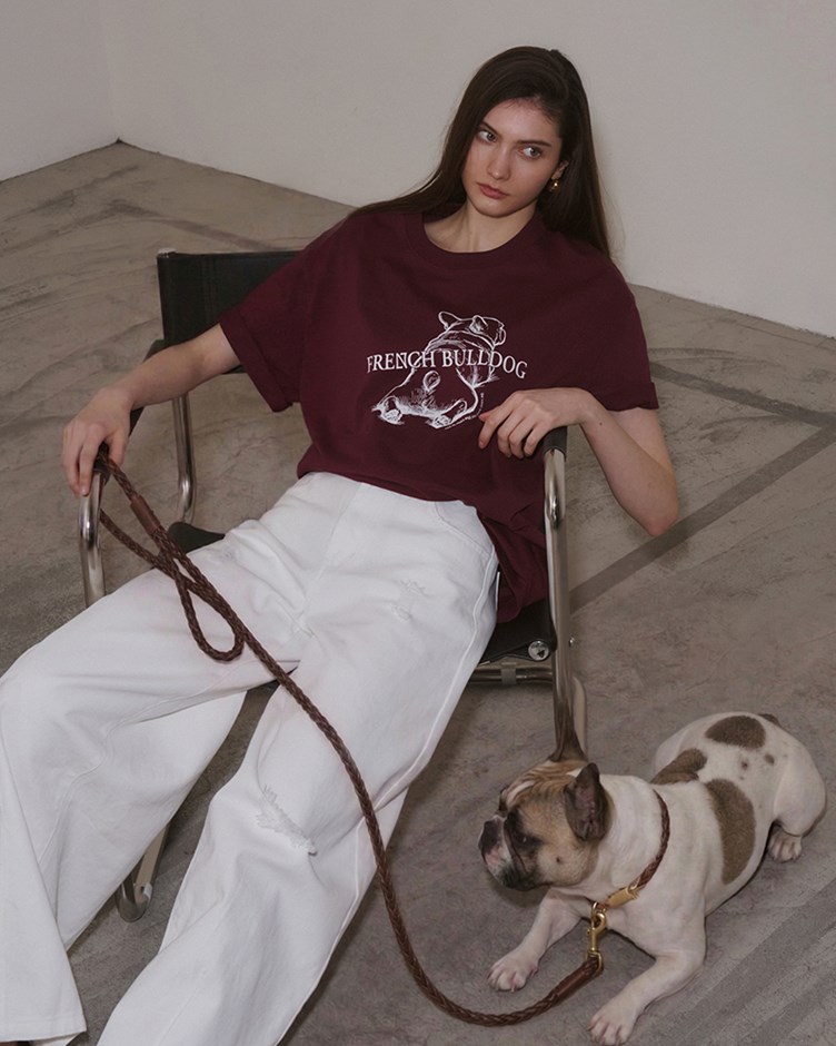 The Dog Archive寬鬆印花TEE(ME.)