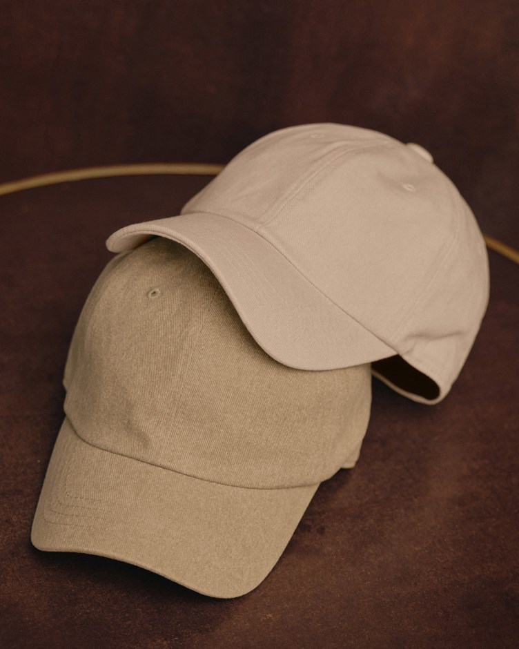 亞麻感混色棒球帽