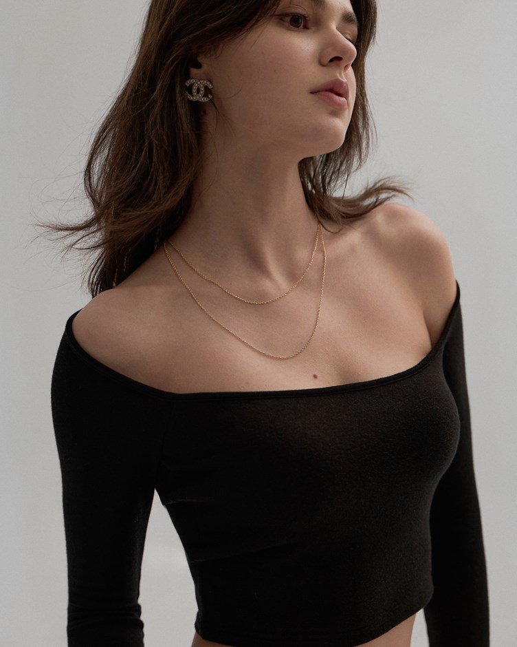 HER 冬季經典顯瘦 BRA TOP 羊毛上衣