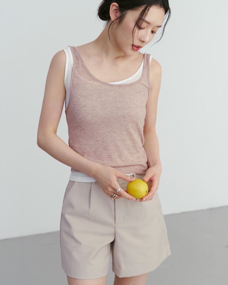 兩件式透膚疊搭背心（1+1背心）