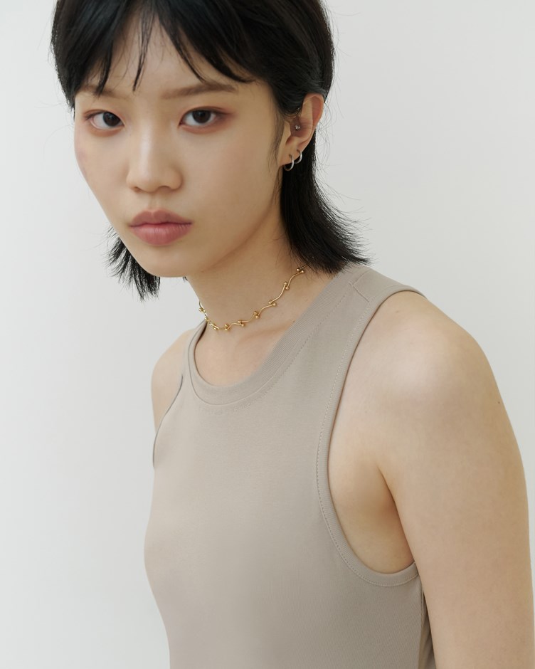 多戴法串珠皮繩項鍊