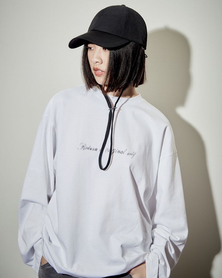 & IN THING水洗暈染寬袖上衣