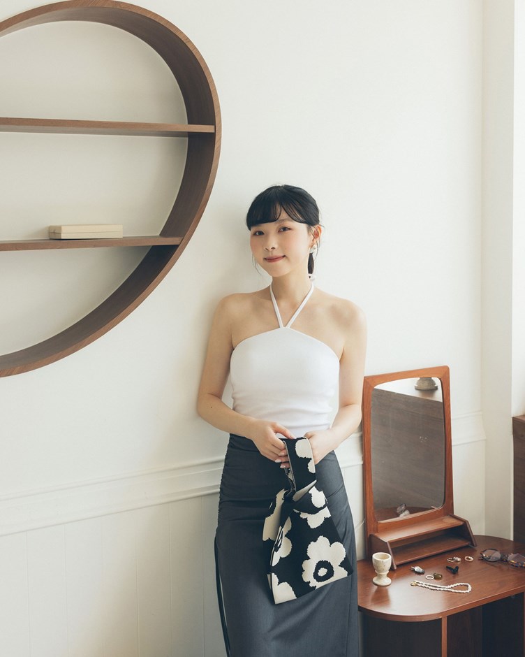 PROJECT.M 修身繞脖綁帶BRA TOP