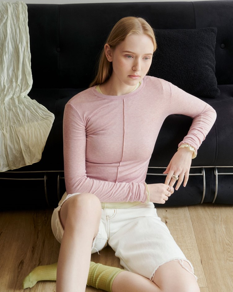 鬆軟柔彈天絲羊絨上衣