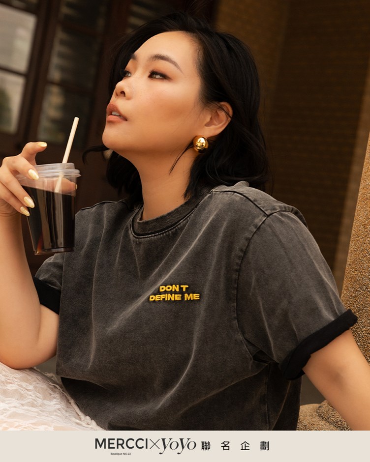 DON T DEFINE ME 水洗TEE(yoyo聯名款)