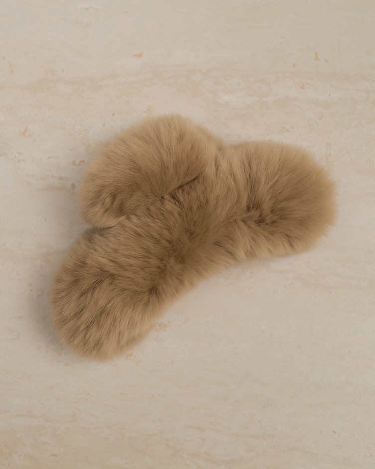 仿兔毛中型抓夾