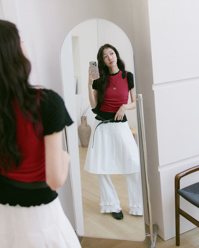 PROJECT.M 不對襯肩型背心