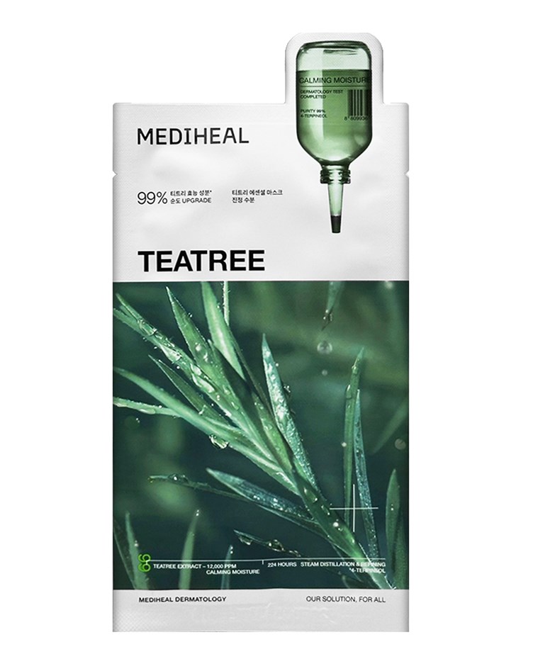 MEDIHEAL 精華面膜(積雪草/茶樹/玫瑰/維他命C/膠原彈性)