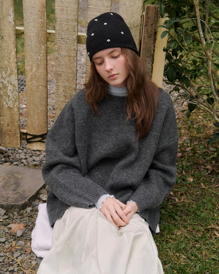 舒適羊駝毛針織毛衣