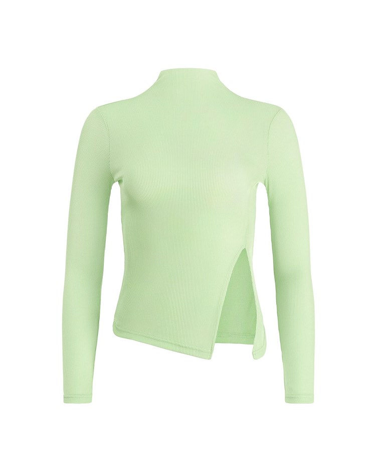 turtleneck rayon body top