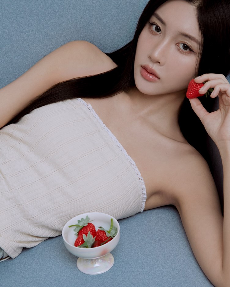 蕾絲邊緹花平口BRA TOP