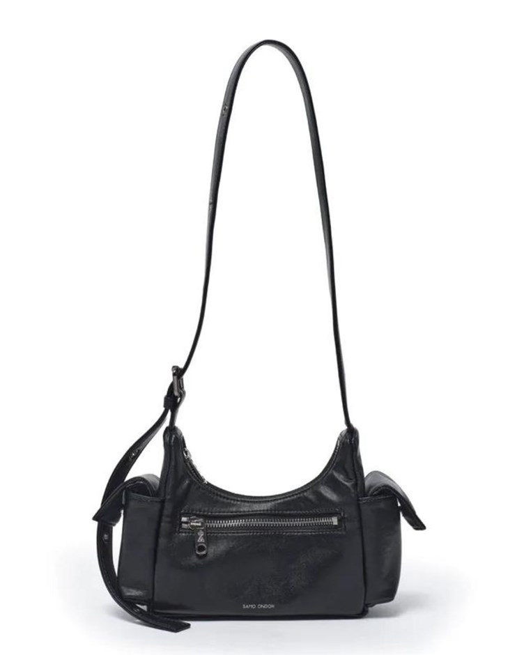 Pocket Mug Bag Mini - nappa black