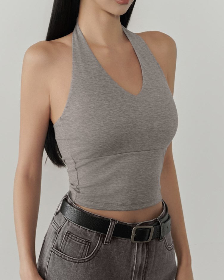 繞脖美背棉質BRATOP