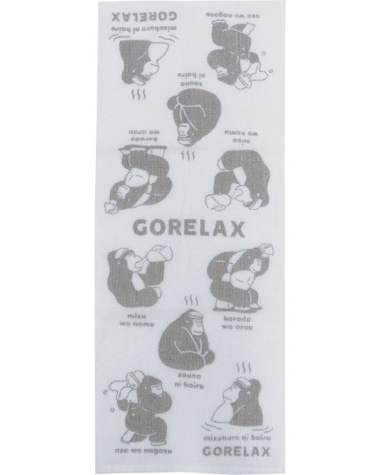GORELAX 日本風呂今治毛巾