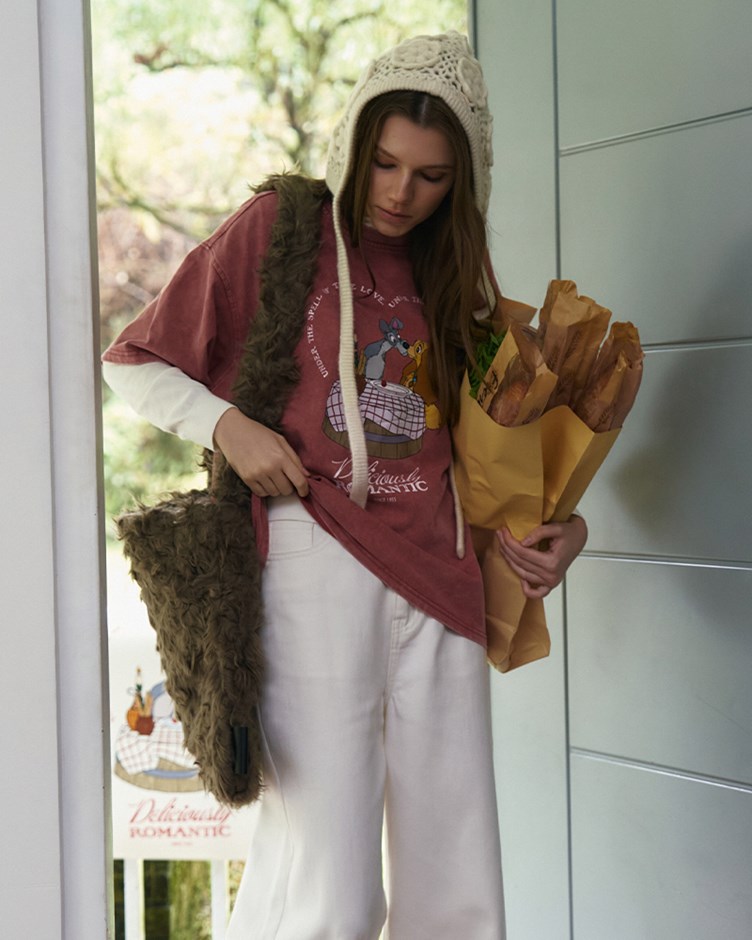 小姐與流氓水洗OVERSIZE TEE(Disney系列)